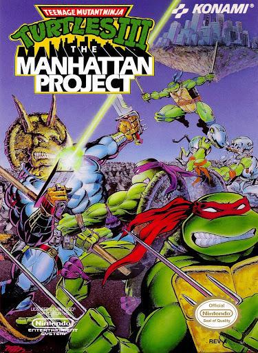 Nexwave Video Games Inc. - Teenage Mutant Ninja Turtles III The Manhattan Project - Video Game - NES