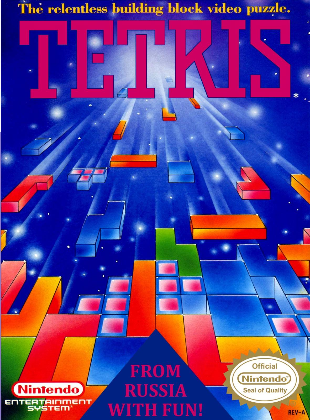 Nexwave Video Games Inc. - Tetris - Video Game - NES