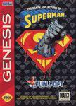 Nexwave Video Games Inc. - The Death and Return of Superman - Video Game - Sega Genesis