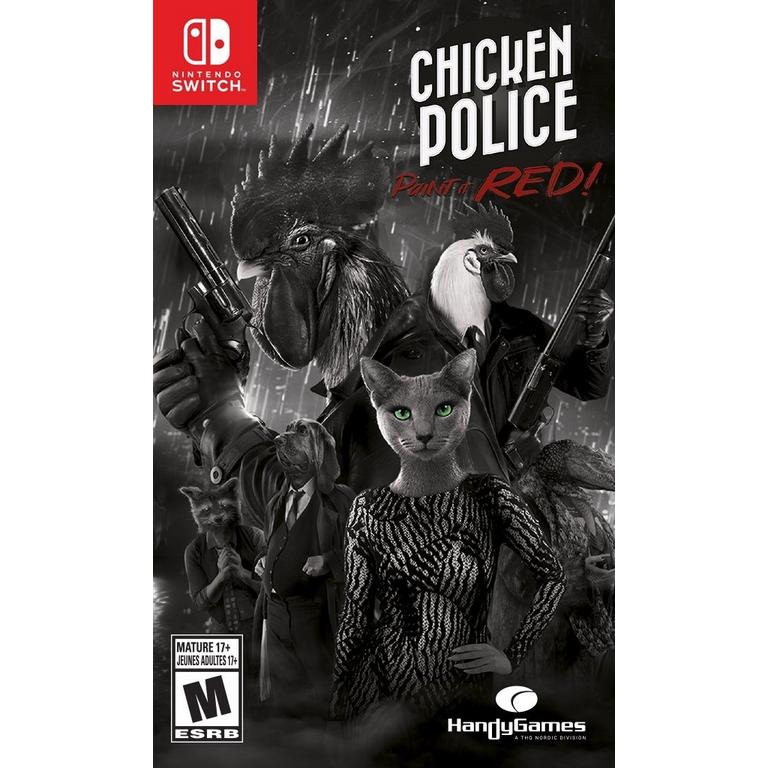 Nexwave Video Games Inc. - Chicken Police: Paint it Red - Video Game - Nintendo Switch
