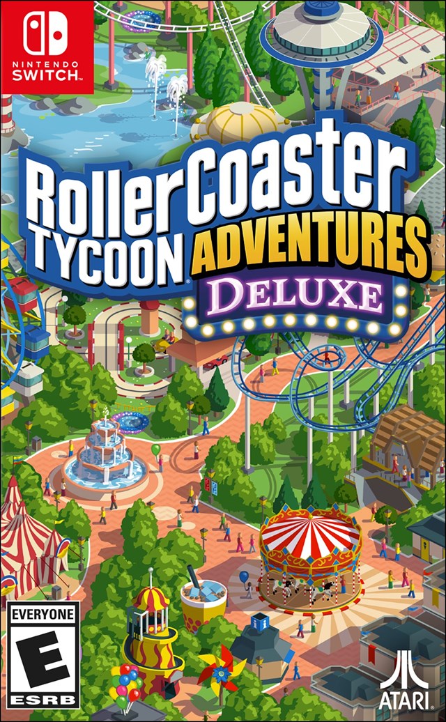 Nexwave Video Games Inc. - Roller Coaster Tycoon Adventures Deluxe - Video Game - Nintendo Switch