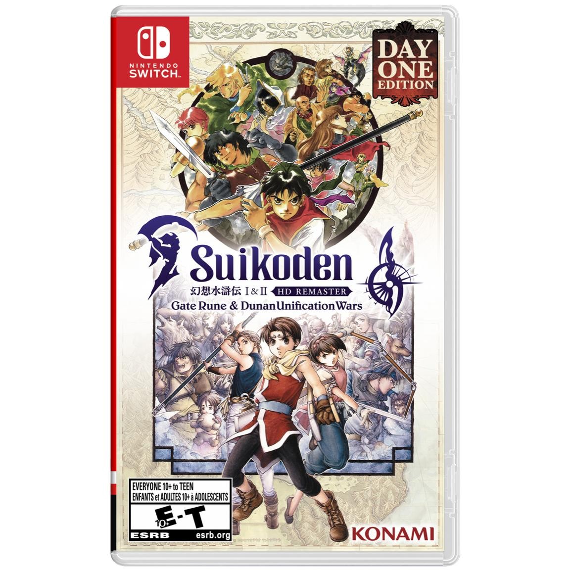 Nexwave Video Games Inc. - Suikoden I & II HD Remaster [Day One Edition] - Video Game - Nintendo Switch