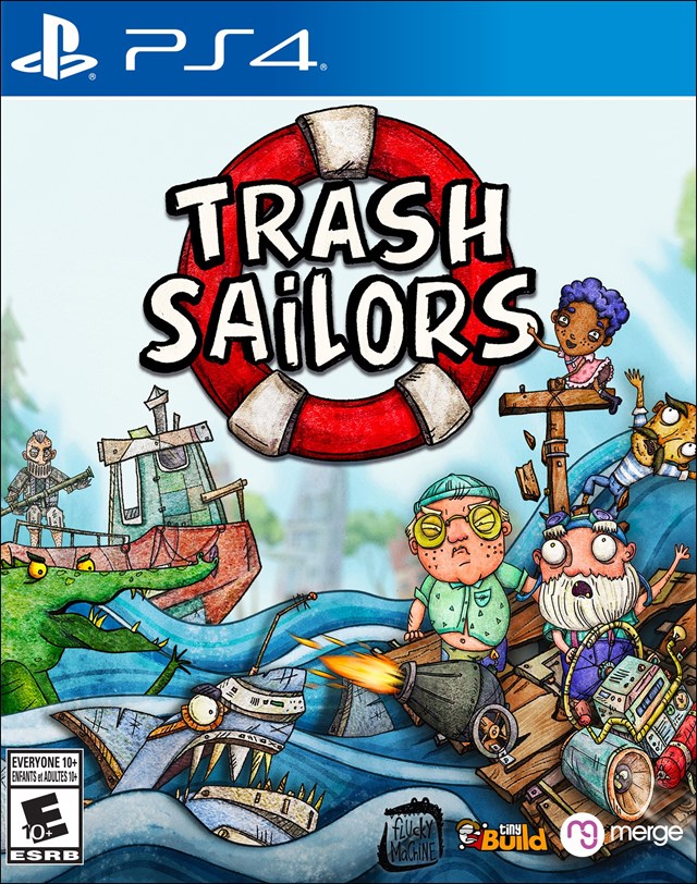 Nexwave Video Games Inc. - Trash Sailors - Video Game - Playstation 4