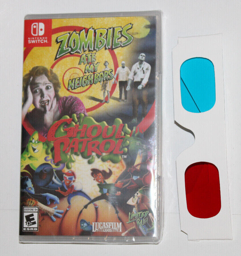 Nexwave Video Games Inc. - Zombies Ate My Neighbors & Ghoul Patrol - Video Game - Nintendo Switch